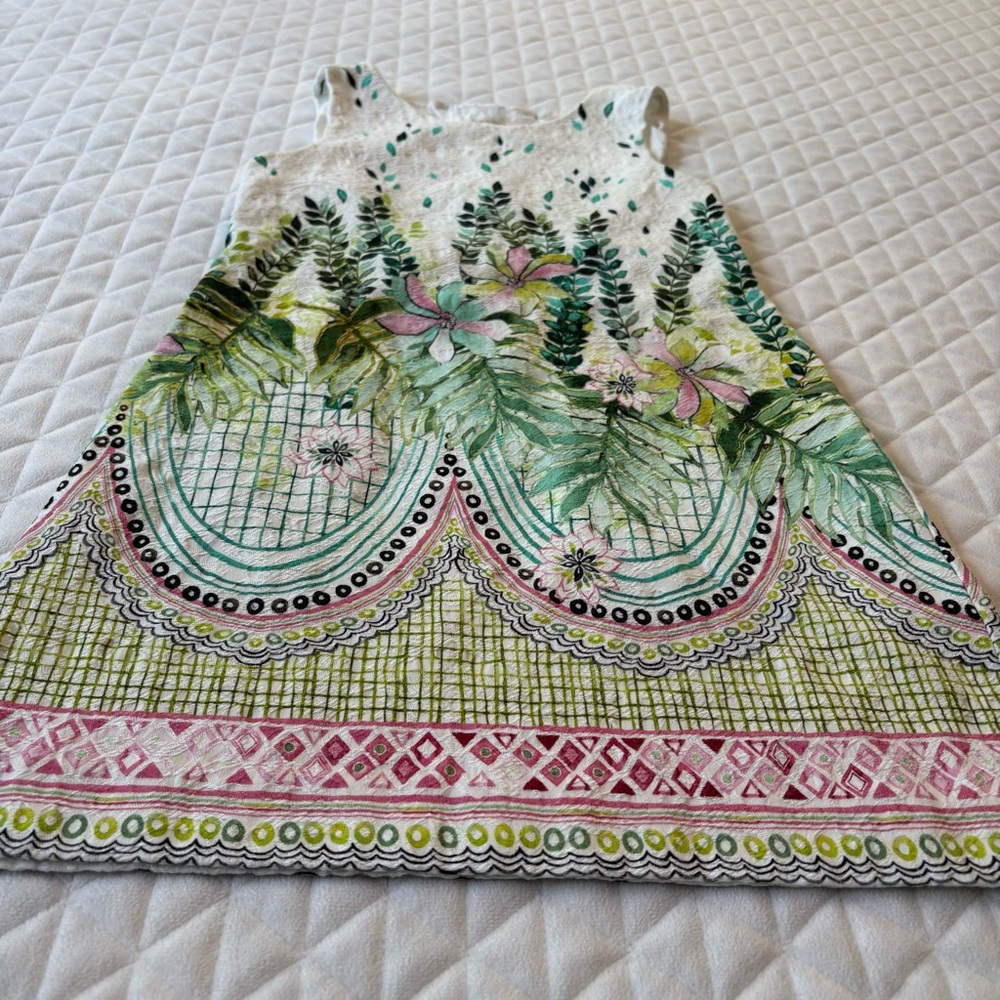 Zara Girl’s Floral Dresses Size 7-8 Sheath Soft & Basic Collection BUNDLE Of 2 - Picture 5 of 16